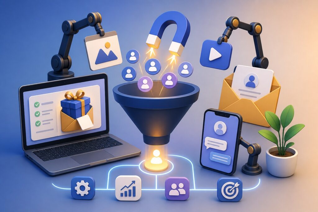 Best Digital Tools to Automate Client Acquisition with Free Content Offers
